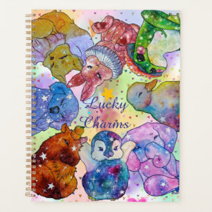 Glückliche Charms Planer