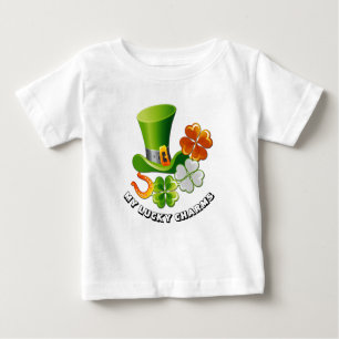 Glückliche Charms St.Patrick's Day Baby T-shirt
