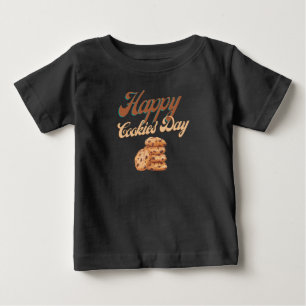Glückliche Cookies Tag, Nationaler Cookie Day Baby T-shirt