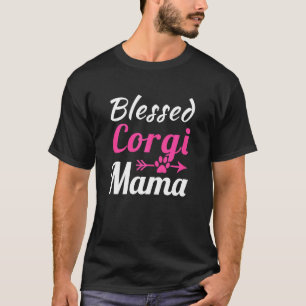 Glückliche Corgi-Mama Damen T-Shirt