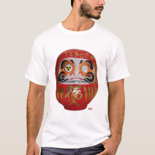 Glückliche Daruma Puppe Tepco T-Shirt