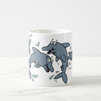 Glückliche Delphin-Tasse Kaffeetasse