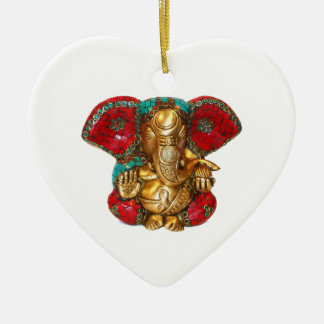 Glückliche DIWALI - Danke GANAPATI Ganesh Keramikornament