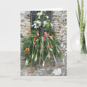 Glückliche Ehe – Französische Hochzeitsglückwünsch Karte