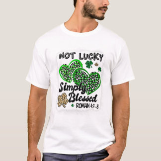 Glückliche Einfach Gesegnete St T-Shirt