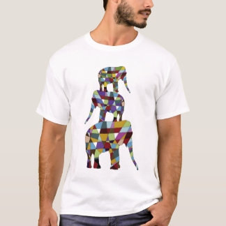 Glückliche Elefanten T-Shirt