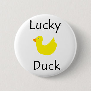 Glückliche Ente Button