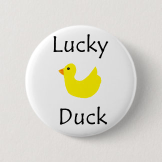 Glückliche Ente Button