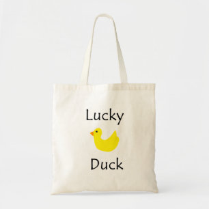 Glückliche Ente Tragetasche