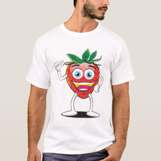 Glückliche Erdbeere T-Shirt