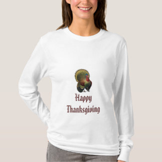 Glückliche Erntedank-Damen T T-Shirt