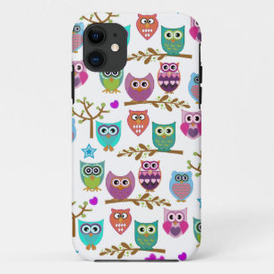 glückliche Eulen Case-Mate iPhone Hülle