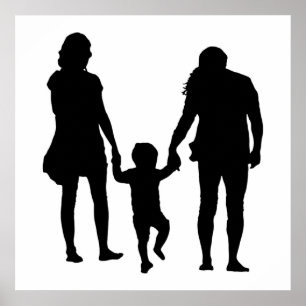 GLÜCKLICHE FAMILIE POSTER