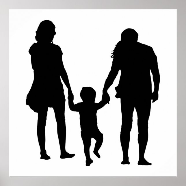 GLÜCKLICHE FAMILIE POSTER (Vorne)