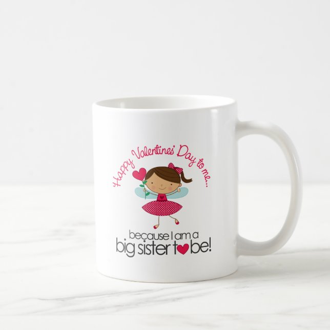 Glückliche feenhafte große Schwester, zum T - Tasse (Rechts)