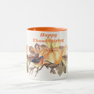 Glückliche Feier, die Dank gibt Tasse