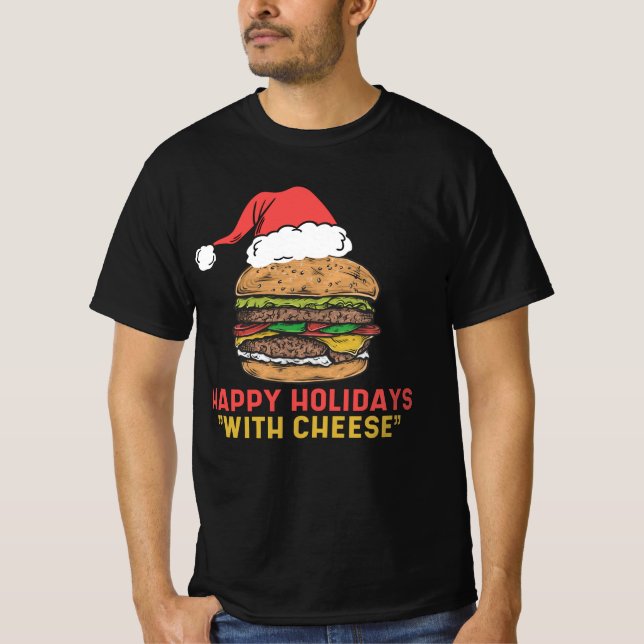 Glückliche Ferien mit Käse Shirt Weihnachten 2020 (Vorderseite)