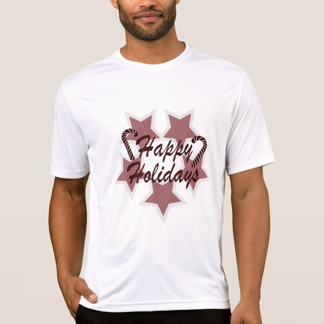 glückliche Ferien T-Shirt (Vorderseite)