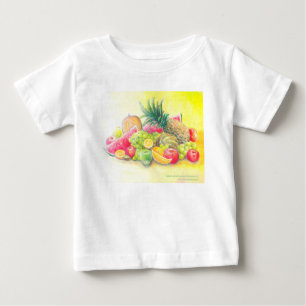 Glückliche Früchte Baby T-shirt