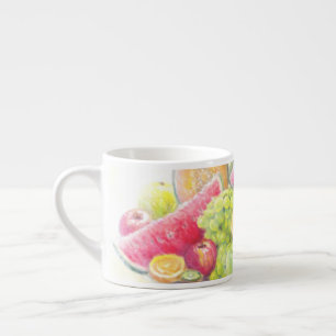 Glückliche Früchte Espressotasse