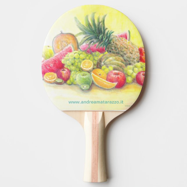 Glückliche Früchte Tischtennis Schläger (Vorderseite)