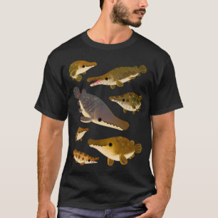 Glückliche Gars - grün T-Shirt