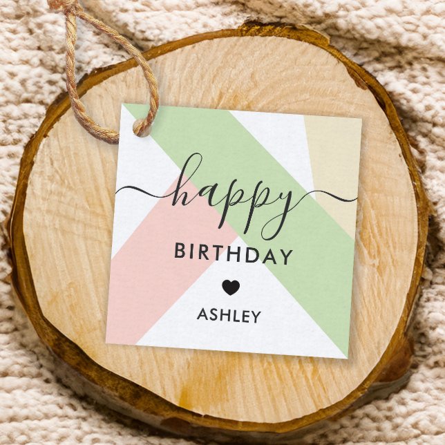 Glückliche Geburtstagsgeschenke Tags, Geburtstagsm Geschenkanhänger (Von Creator hochgeladen)