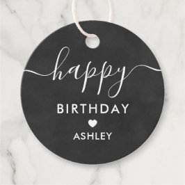 Glückliche GeburtstagsgeschenkTags, Geburtstagsfei Geschenkanhänger