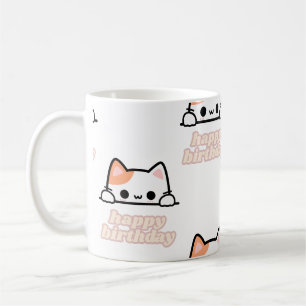 "Glückliche Geburtstagskaffee-Tasse - Ein festlich Kaffeetasse
