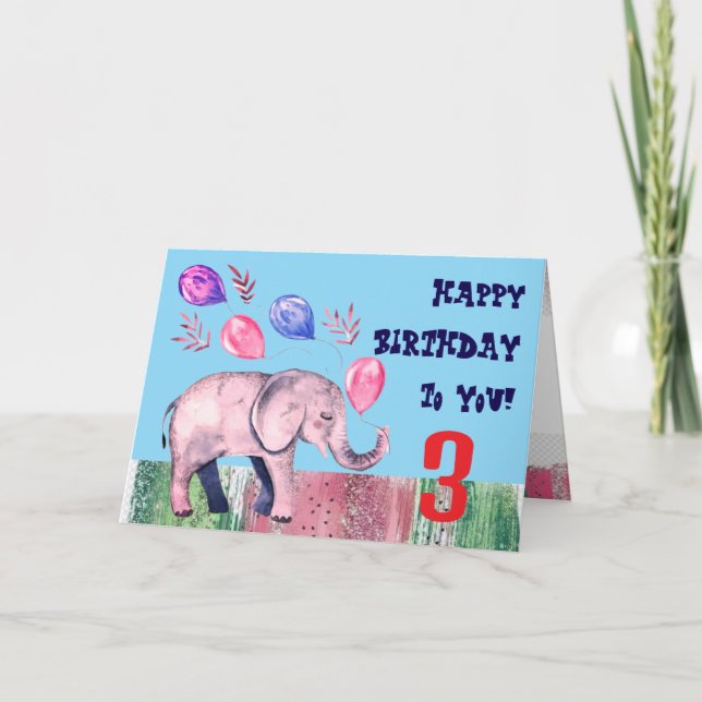 Glückliche Geburtstagskarte Karte (Vorderseite)