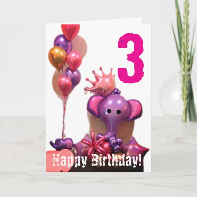 Glückliche Geburtstagskarte Karte (Vorderseite)