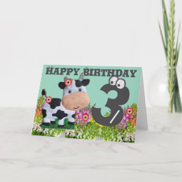 Glückliche Geburtstagskarte Karte