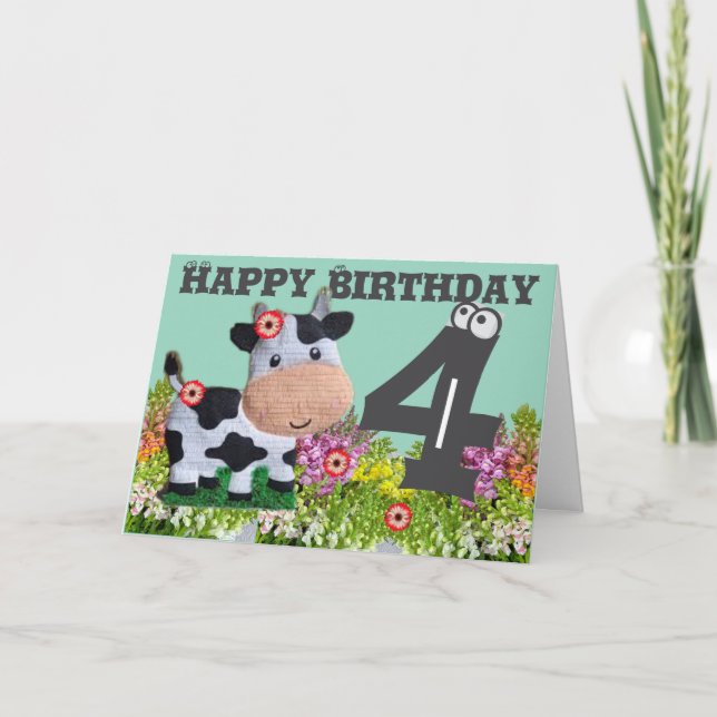 Glückliche Geburtstagskarte Karte (Vorderseite)