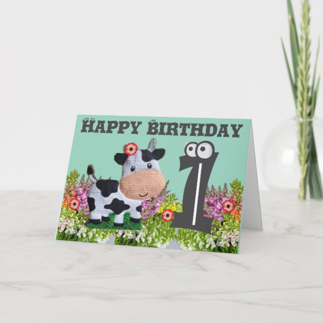 Glückliche Geburtstagskarte Karte (Vorderseite)