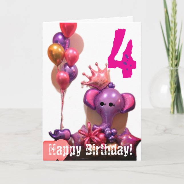 Glückliche Geburtstagskarte Karte (Vorderseite)