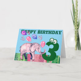 Glückliche Geburtstagskarte Karte