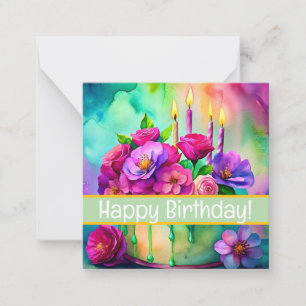 Glückliche Geburtstagskarten, niedlich, Vorrat! Mitteilungskarte