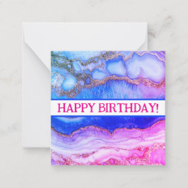 Glückliche Geburtstagskarten, niedlich, Vorrat! Mitteilungskarte