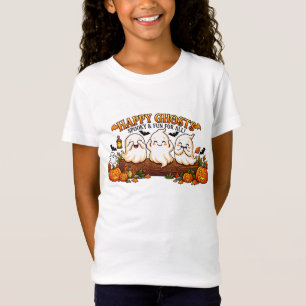 Glückliche Geister Süßes Halloween-Shirt T-Shirt