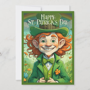 Glückliche Gesichter am St. Patrick's Tag