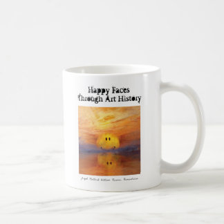 glückliche Gesichter durch die Kunstgeschichte Tas Kaffeetasse