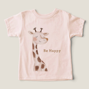 Glückliche Giraffe