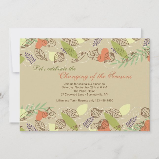 Glückliche Grenz-Einladung Einladung (Vorderseite)