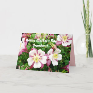 Glückliche Großmutter der Mutter Tages! Karte