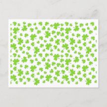 Glückliche Grüße Clover Kleeblatt