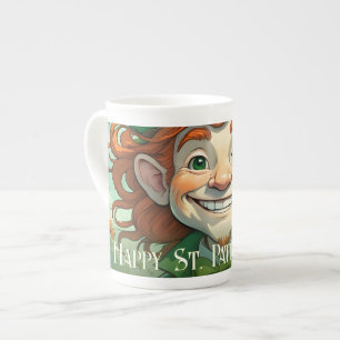 Glückliche Grüße zum St. Patrick’s Day Prozellantasse