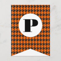 Glückliche Halloween Flag Bunting Banner Post Card