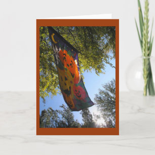 Glückliche Halloween-Grußkarte Karte