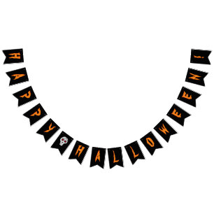 Glückliche Halloween-Jagdfahnen Wimpelkette