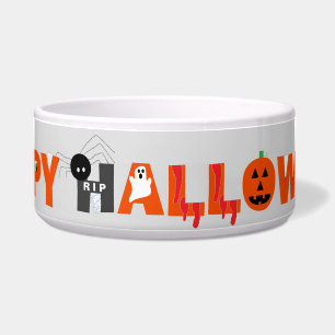 Glückliche Halloween-Süßigkeits-Schüssel Napf